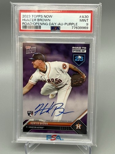 2023 topps now hunter brown - 2023,